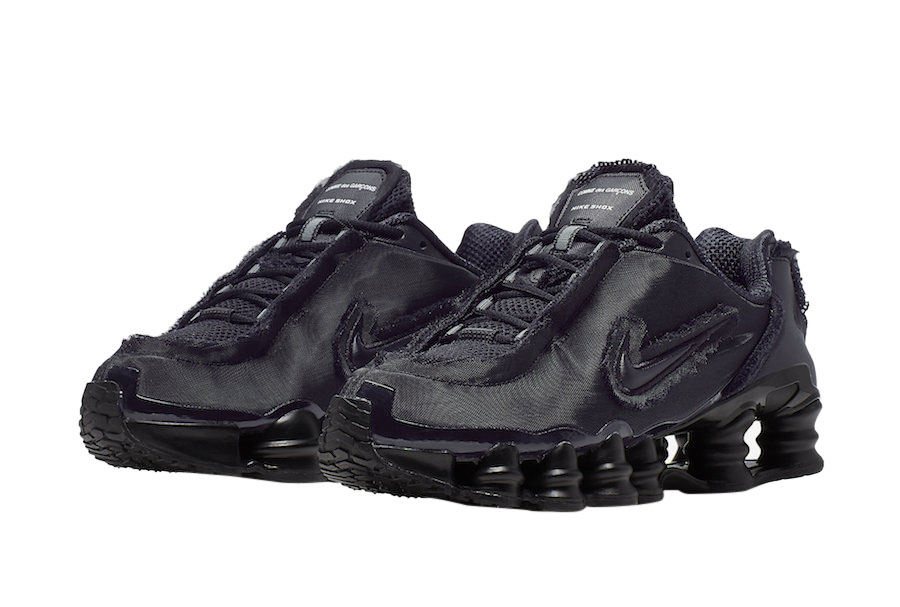 COMME des GARÇONS x Nike Shox TL Triple Black CJ0546-001