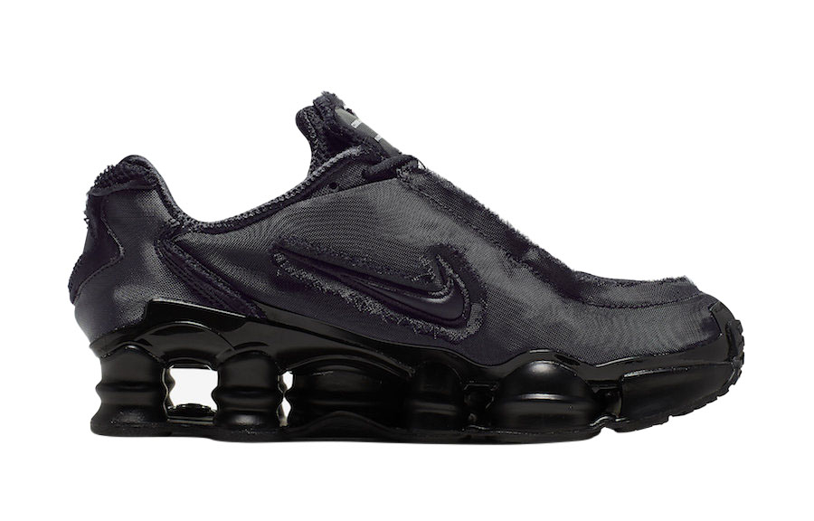 COMME des GARÇONS x Nike Shox TL Triple Black