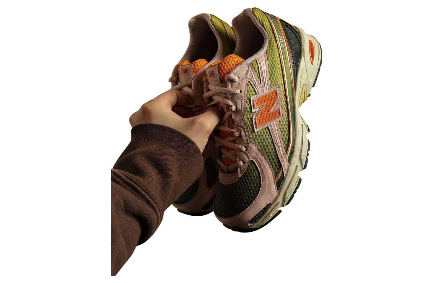 Concepts x New Balance 740 Light Green / Orange