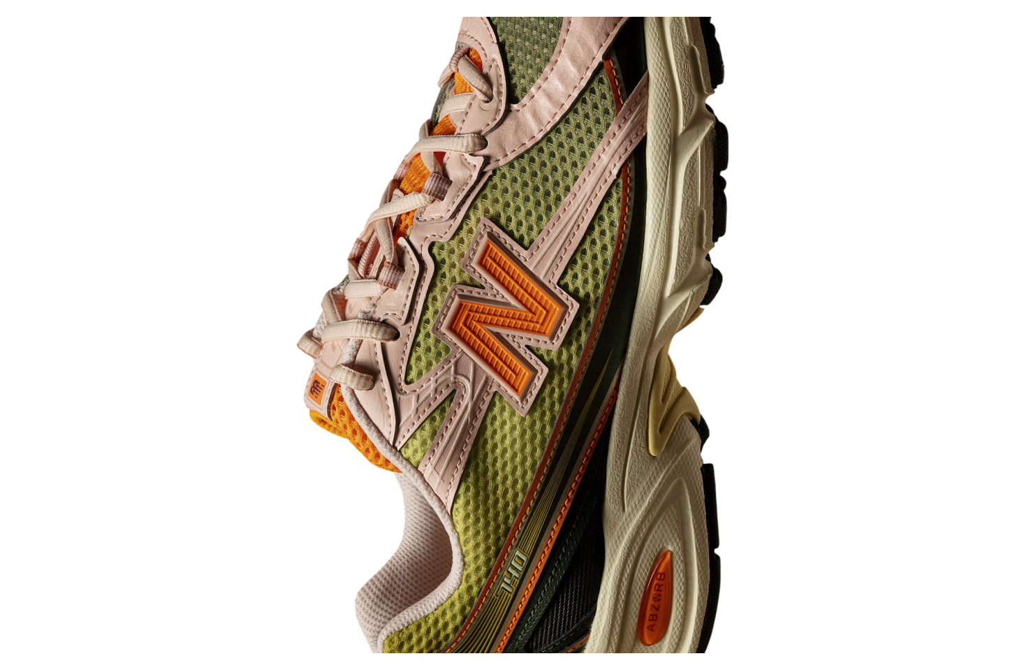 Concepts x New Balance 740 Light Green / Orange