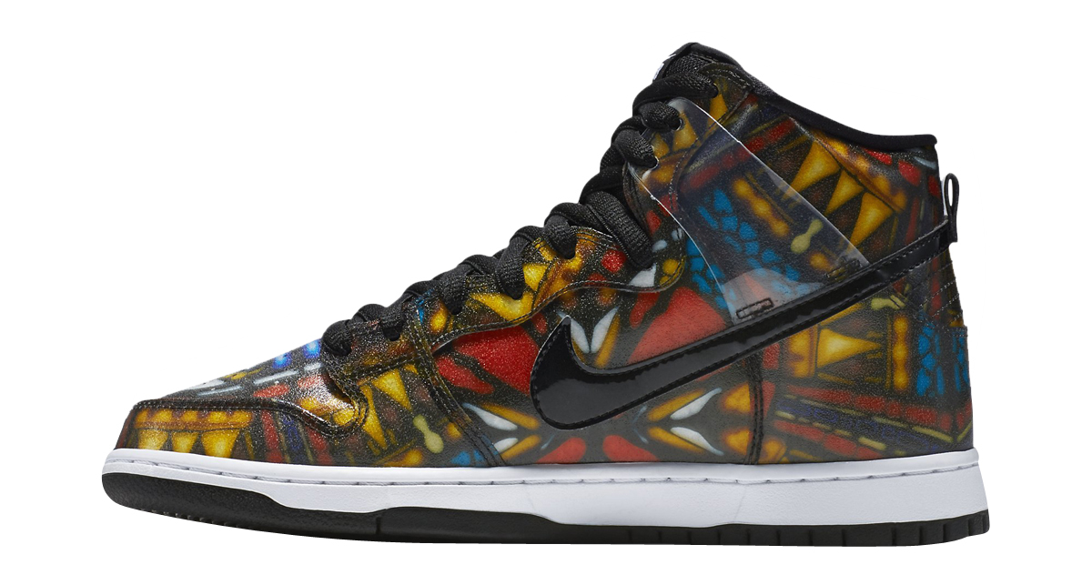 Concepts x Nike SB Dunk High Stained Glass