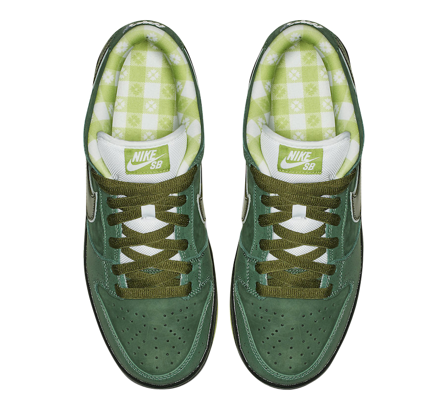 Concepts x Nike SB Dunk Low Green Lobster