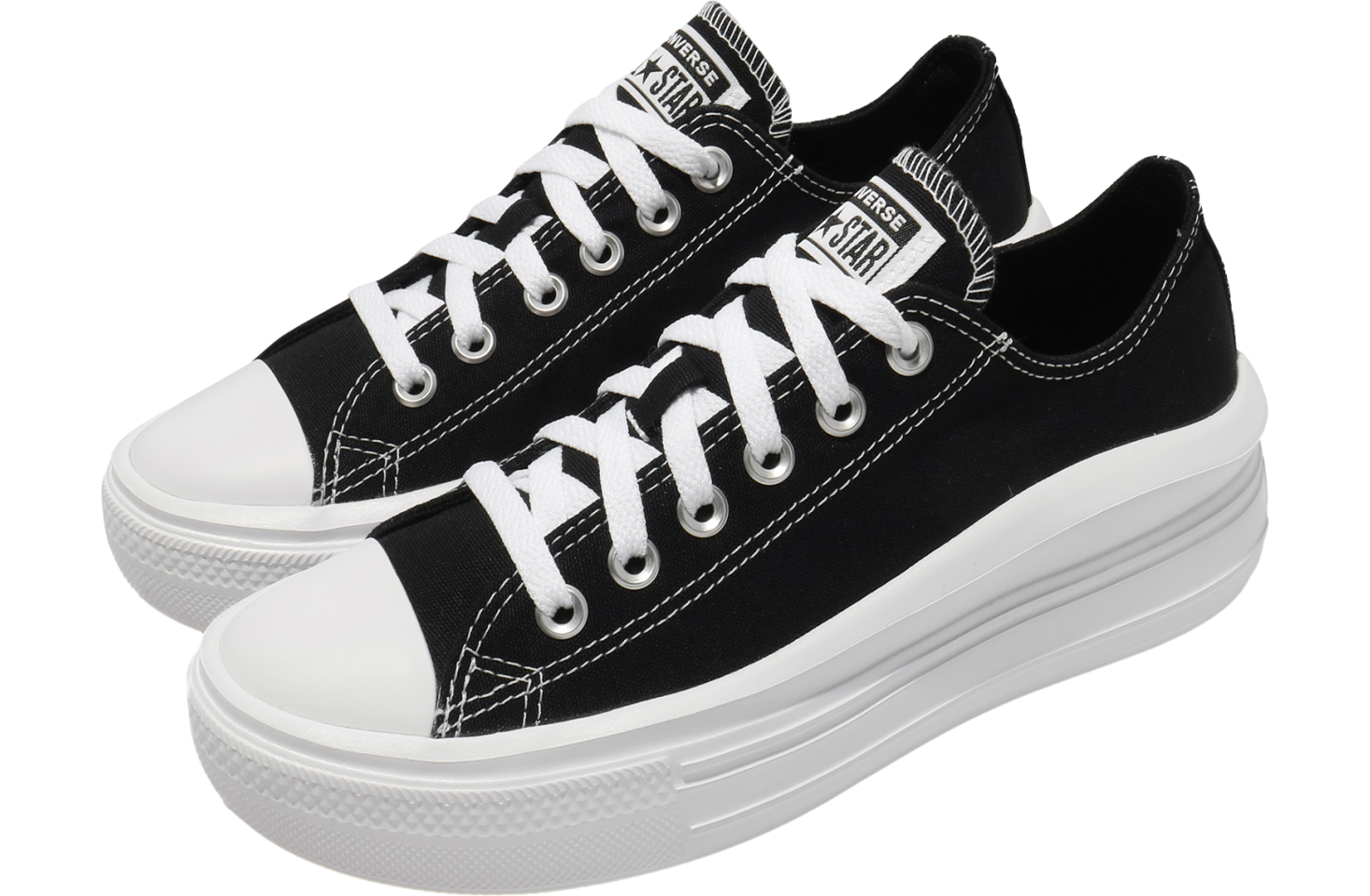 Converse Canvas Color Chuck Taylor All Star Move WMNS Black / White