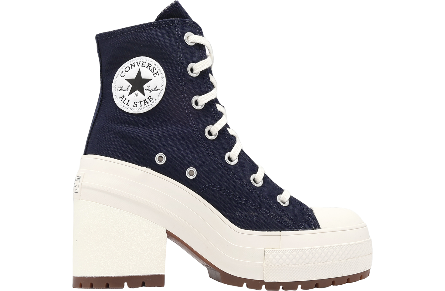 Converse Chuck 70 De Luxe Heel Obsidian / White