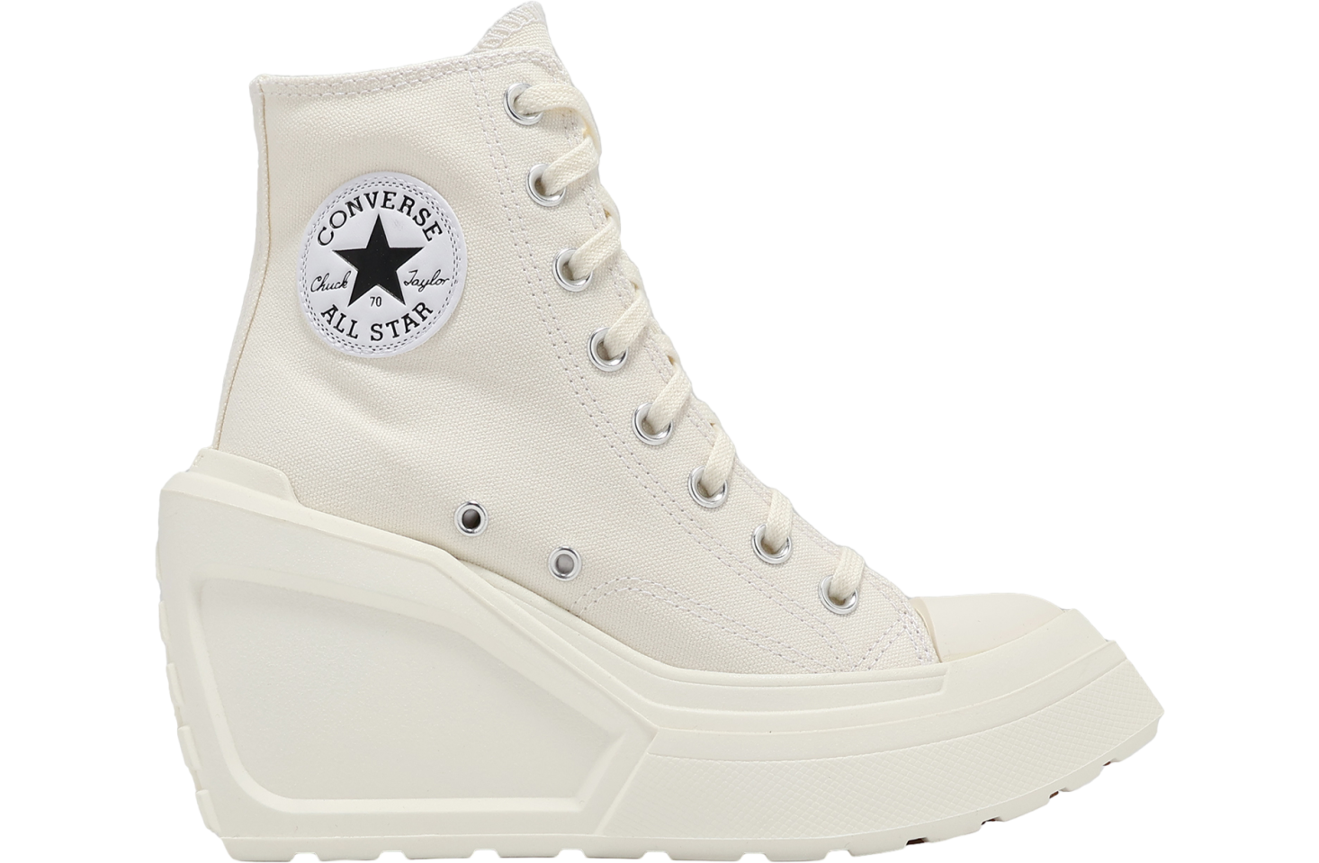 Converse Chuck 70 De Luxe Wedge HI WMNS Beige / White