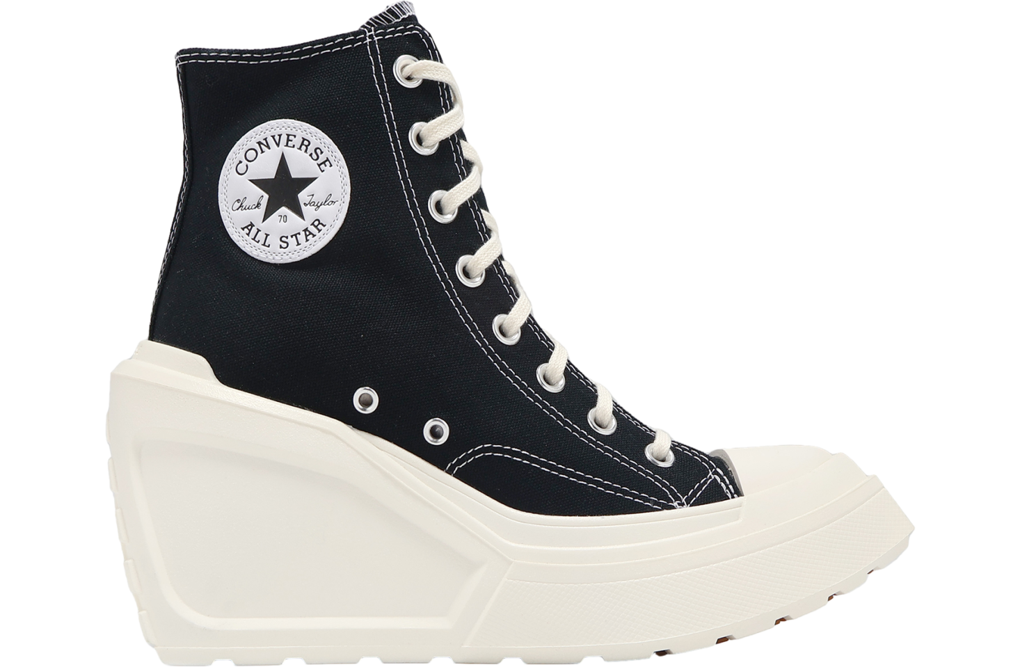 Converse Chuck 70 De Luxe Wedge HI WMNS Black
