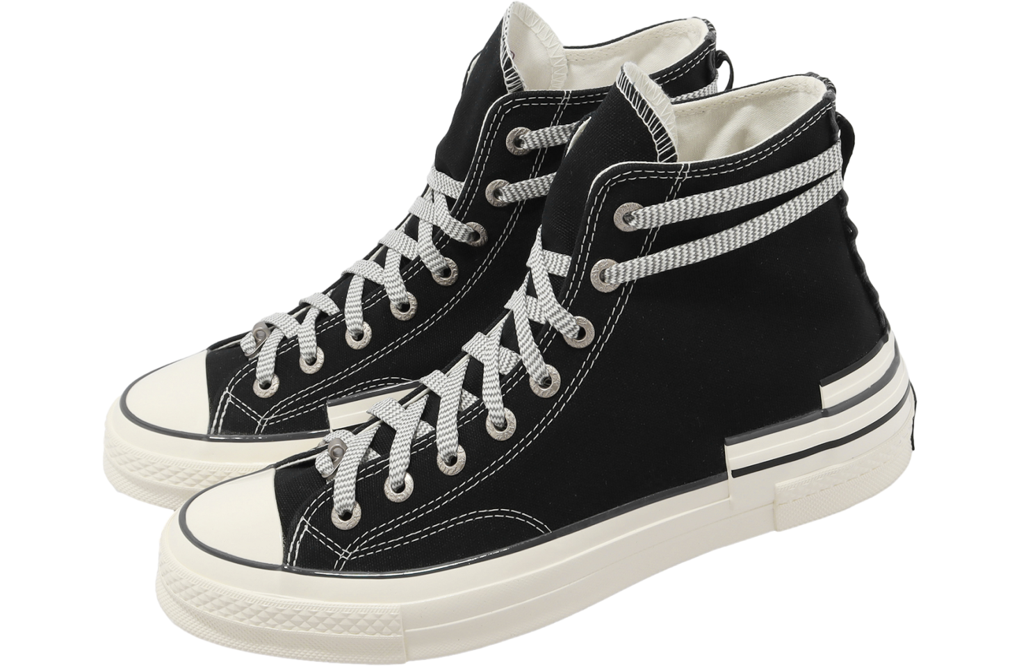 Converse Chuck 70 Hacked Heel HI Black