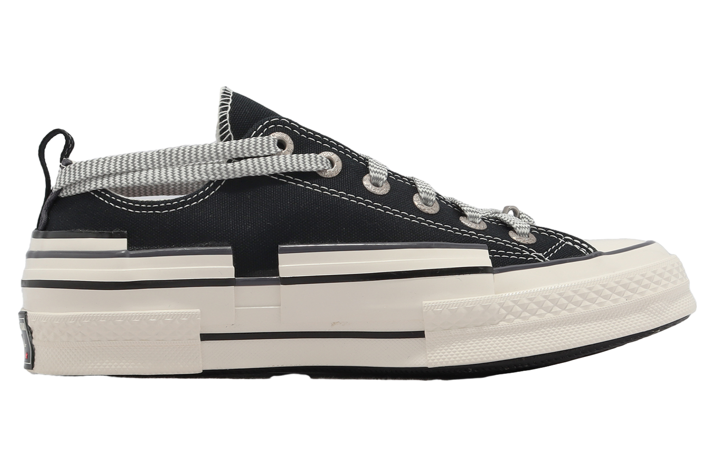 Converse Chuck 70 Hacked Heel Low Black