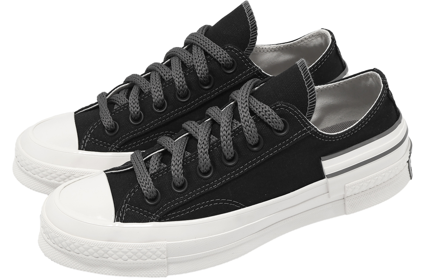 Converse Chuck 70 Hacked Heel Low Black / White