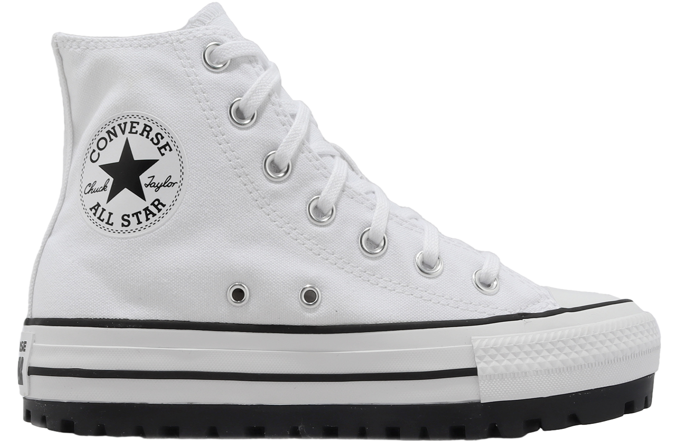 Converse Chuck Taylor All Star City Trek HI White / Bkack