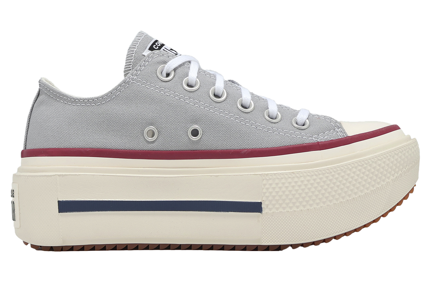 Converse Chuck Taylor All Star Lift Double Stack Grey / Red