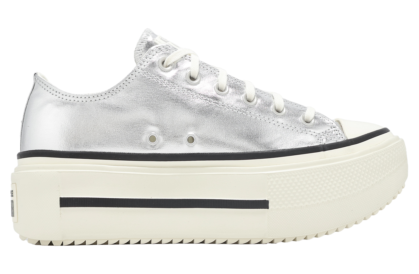 Converse Chuck Taylor All Star Lift Double Stack Silver / Egret