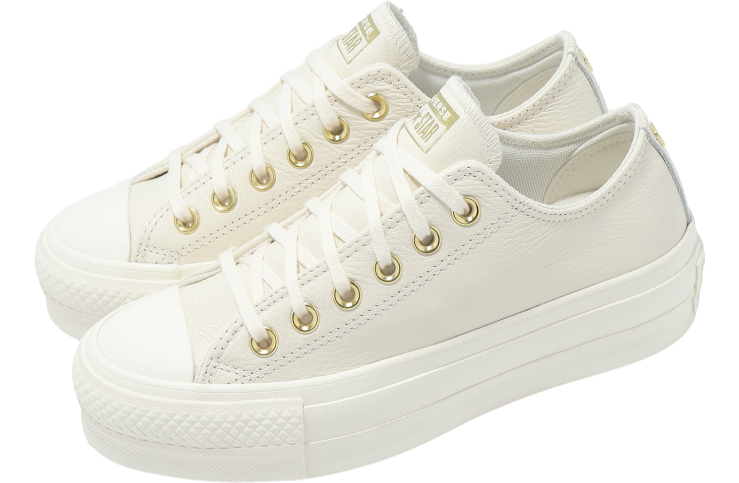 Converse Chuck Taylor All Star Lift Low WMNS Beige / Gold