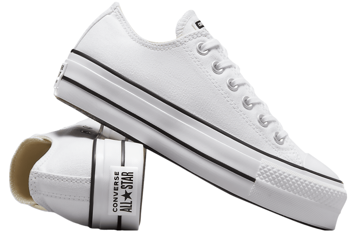 Converse Chuck Taylor All Star Lift Platform Canvas Low WMNS White