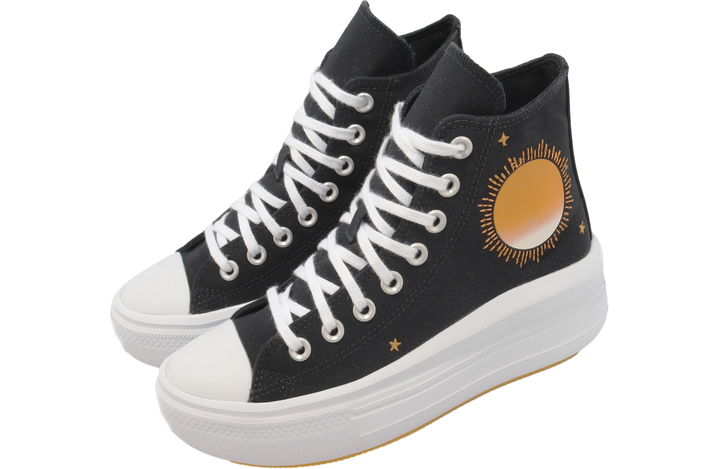Converse Chuck Taylor All Star Move HI WMNS Black / White