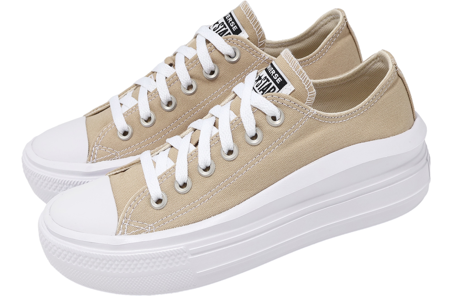 Converse Chuck Taylor All Star Move Low WMNS Nutty Granola / White