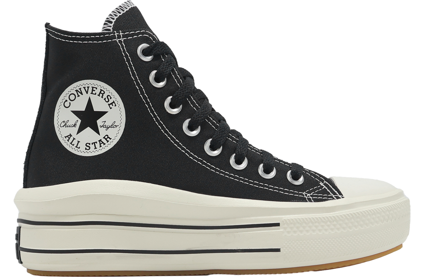 Converse Chuck Taylor All Star Move WMNS Black / White