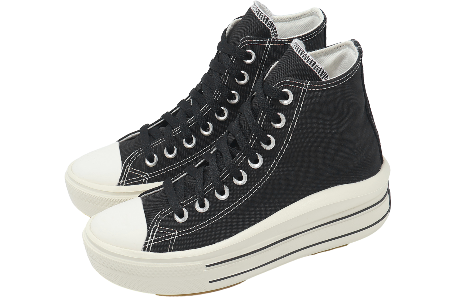 Converse Chuck Taylor All Star Move WMNS Black / White