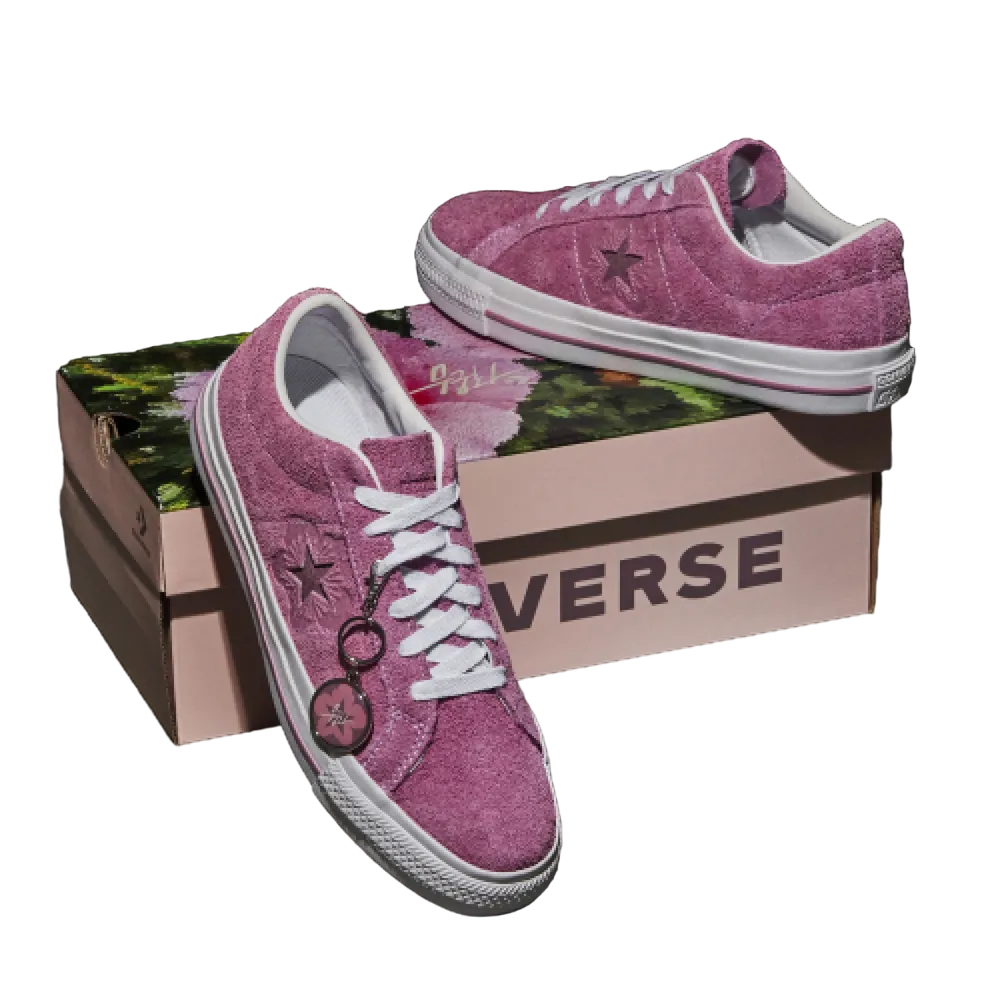 Converse One Star Pro Flower Light Orchid