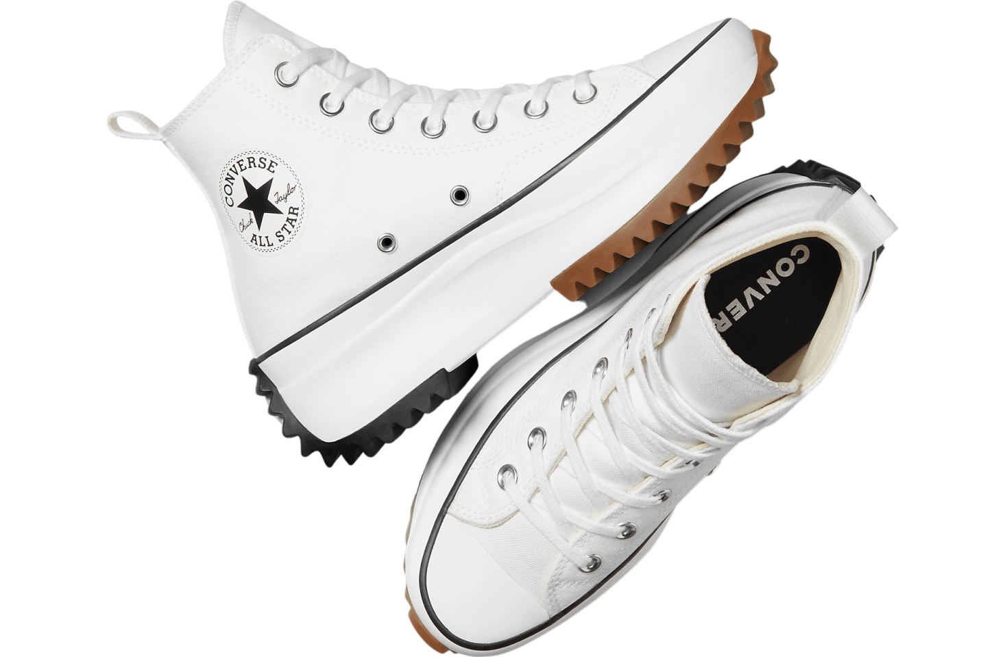 Converse Run Star Hike Platform High White