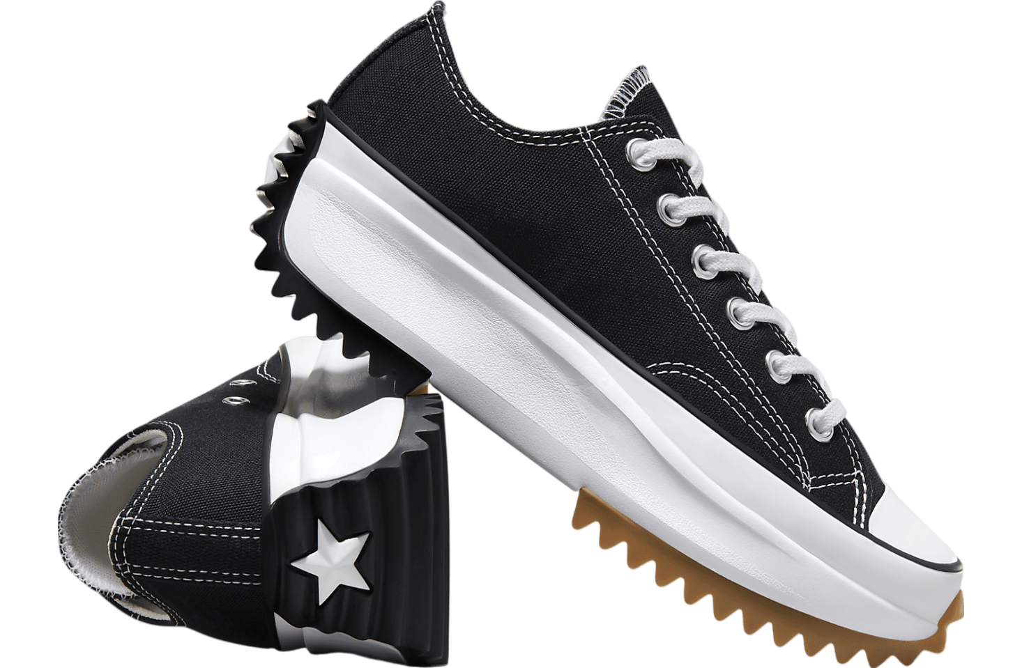 Converse Run Star Hike Platform Low Black