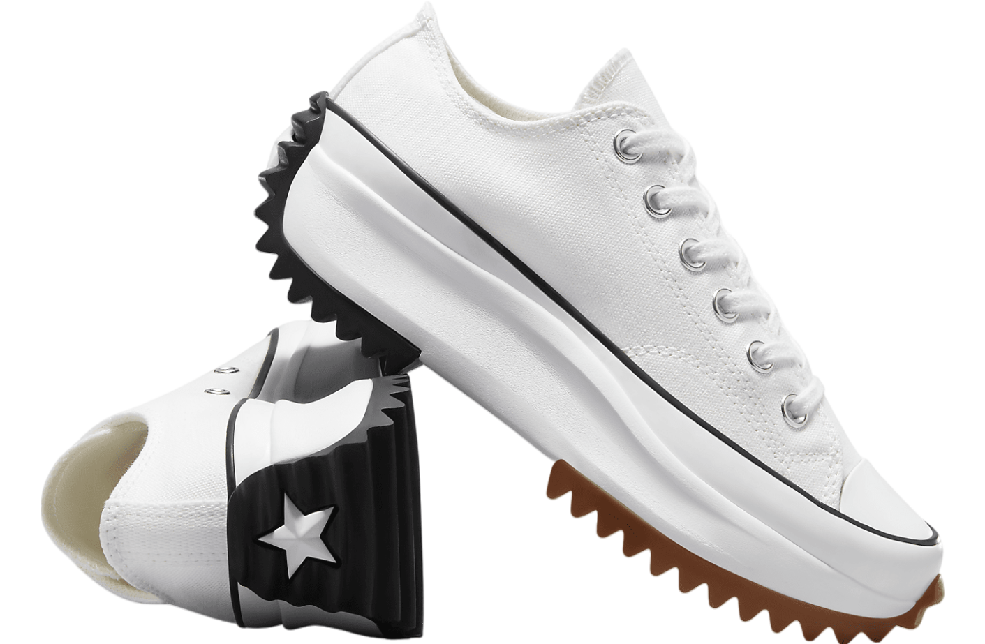 Converse Run Star Hike Platform Low White