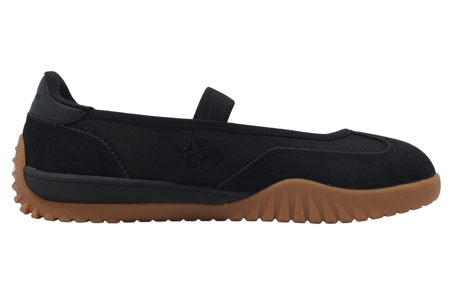 Converse Run Star Trainer Ballet Flat Black / Brown