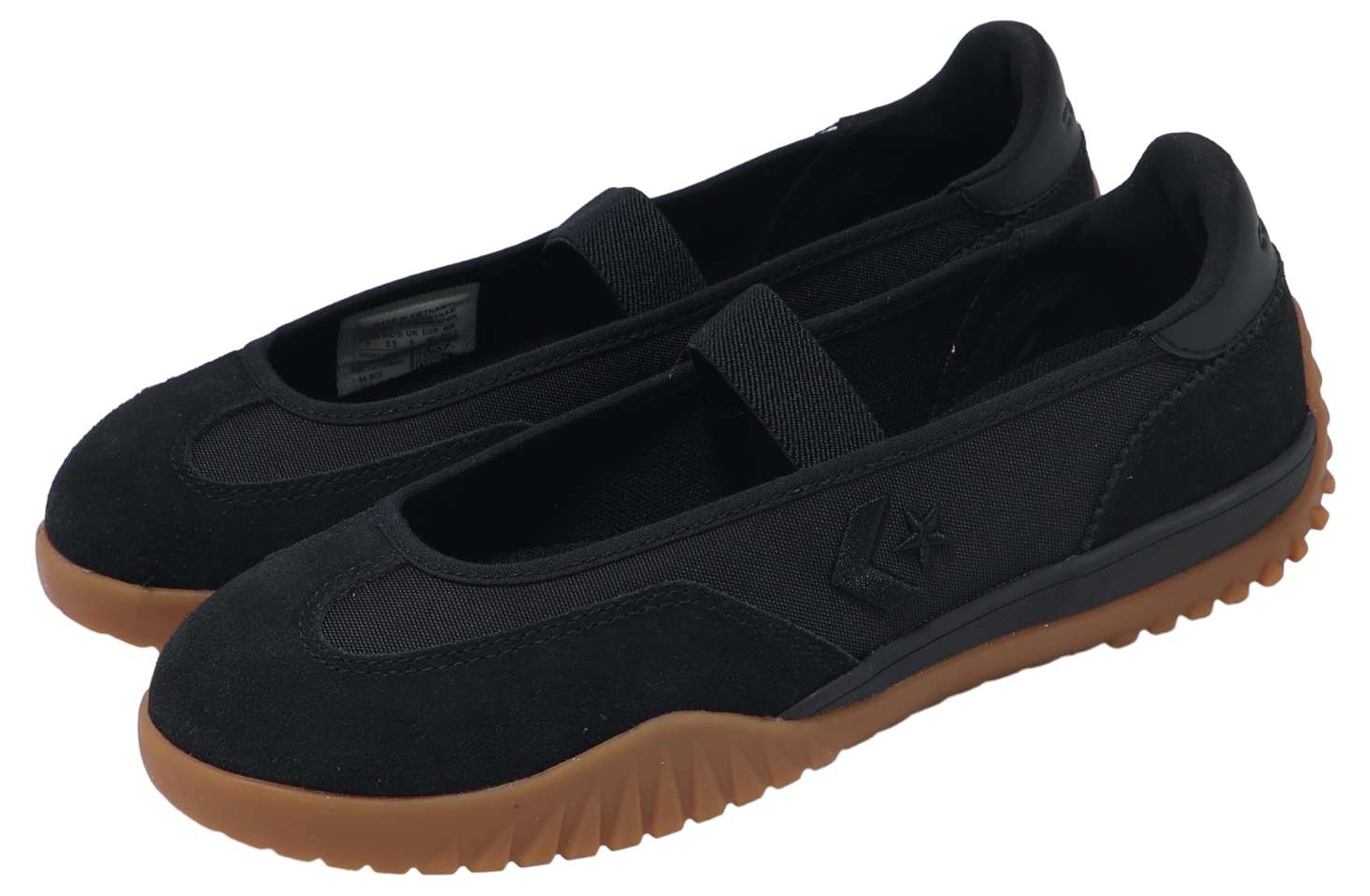 Converse Run Star Trainer Ballet Flat Black / Brown