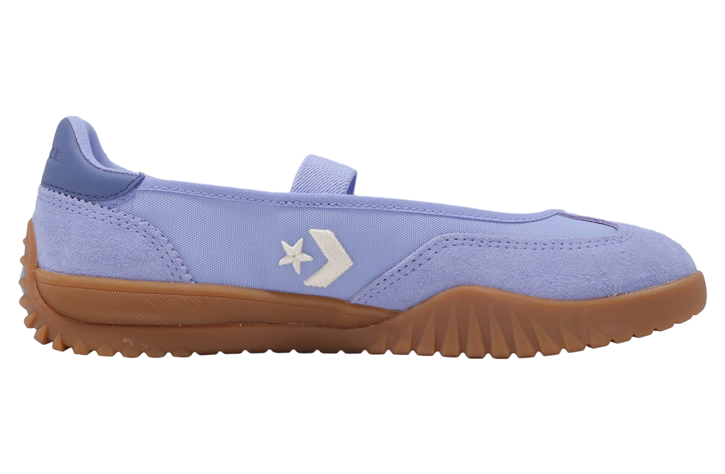 Converse Run Star Trainer Ballet Flat Purple / White