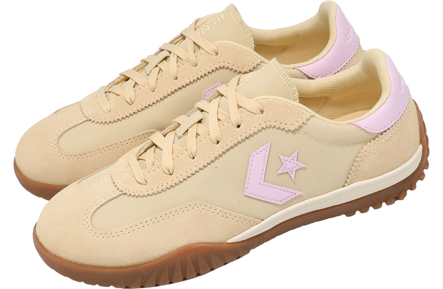 Converse Run Star Trainer Beige / Pink