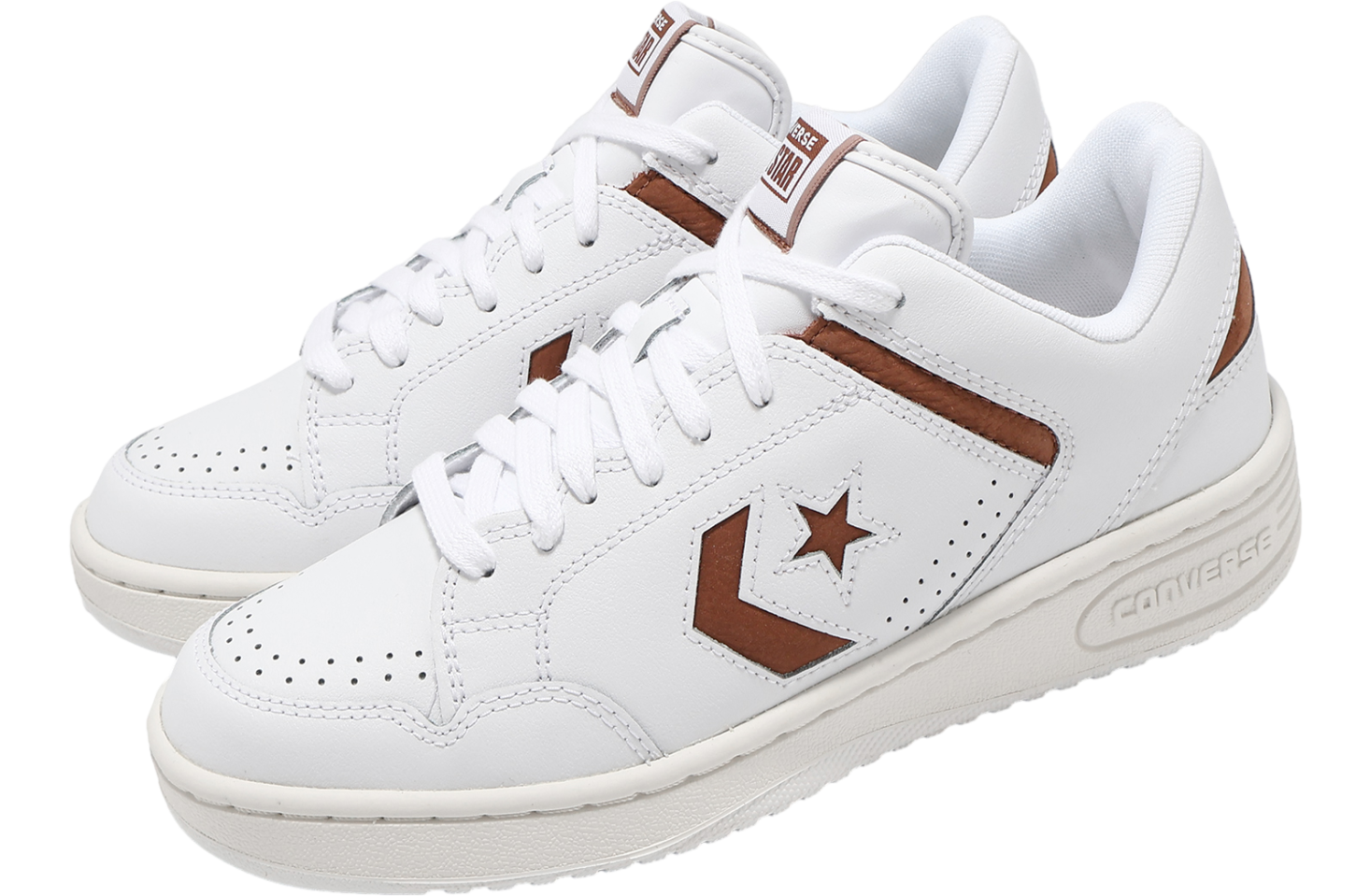 Converse Weapon White / Brown