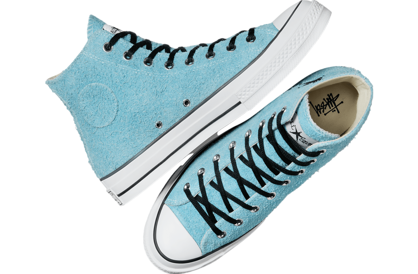 Converse x Stüssy Chuck 70 Sky Blue