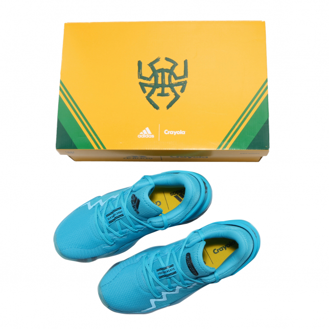 Crayola x adidas DON Issue 2 Signal Cyan FW9047