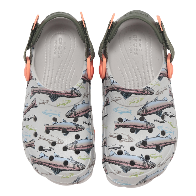 Crocs All Terrain Trout Print Clog K Atmosphere