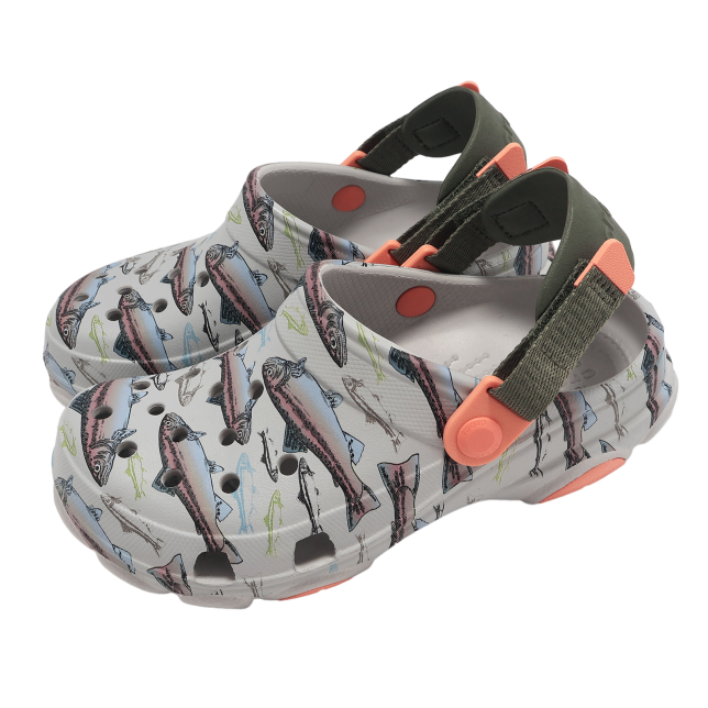 Crocs All Terrain Trout Print Clog K Atmosphere