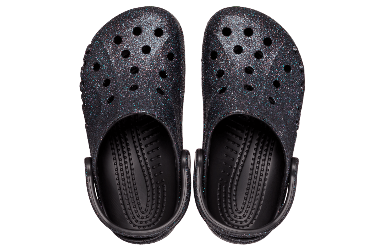 Crocs Baya Glitter Clog Black