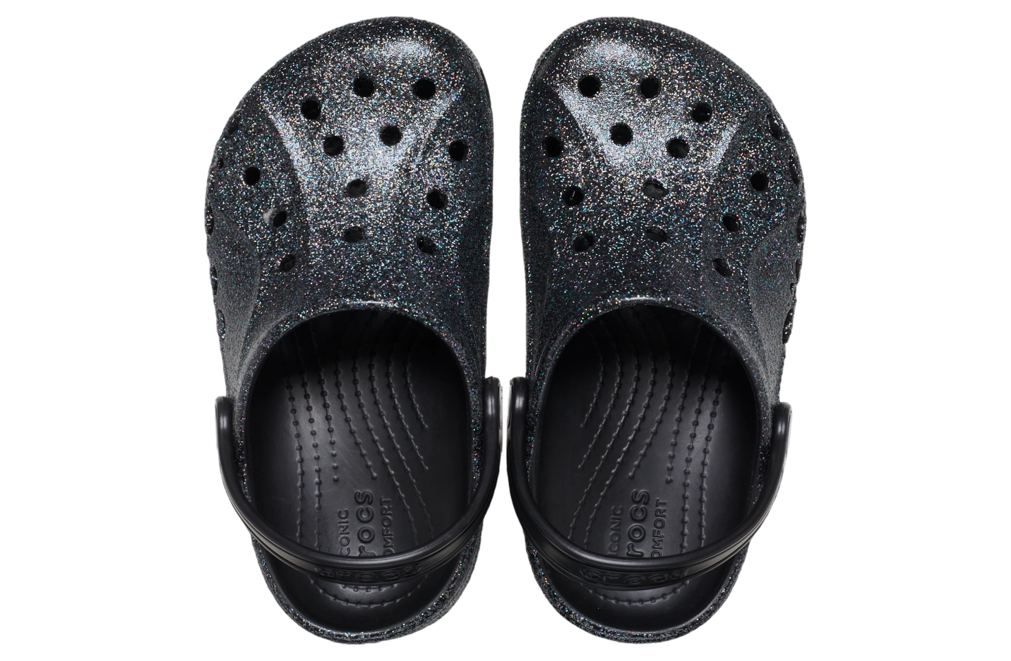 Crocs Baya Glitter Clog GS Black / Multi