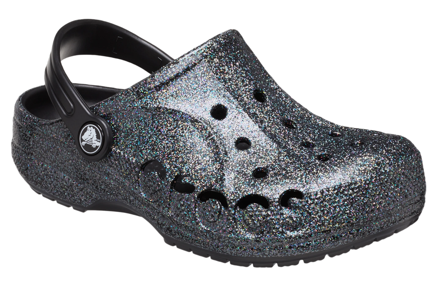 Crocs Baya Glitter Clog GS Black / Multi