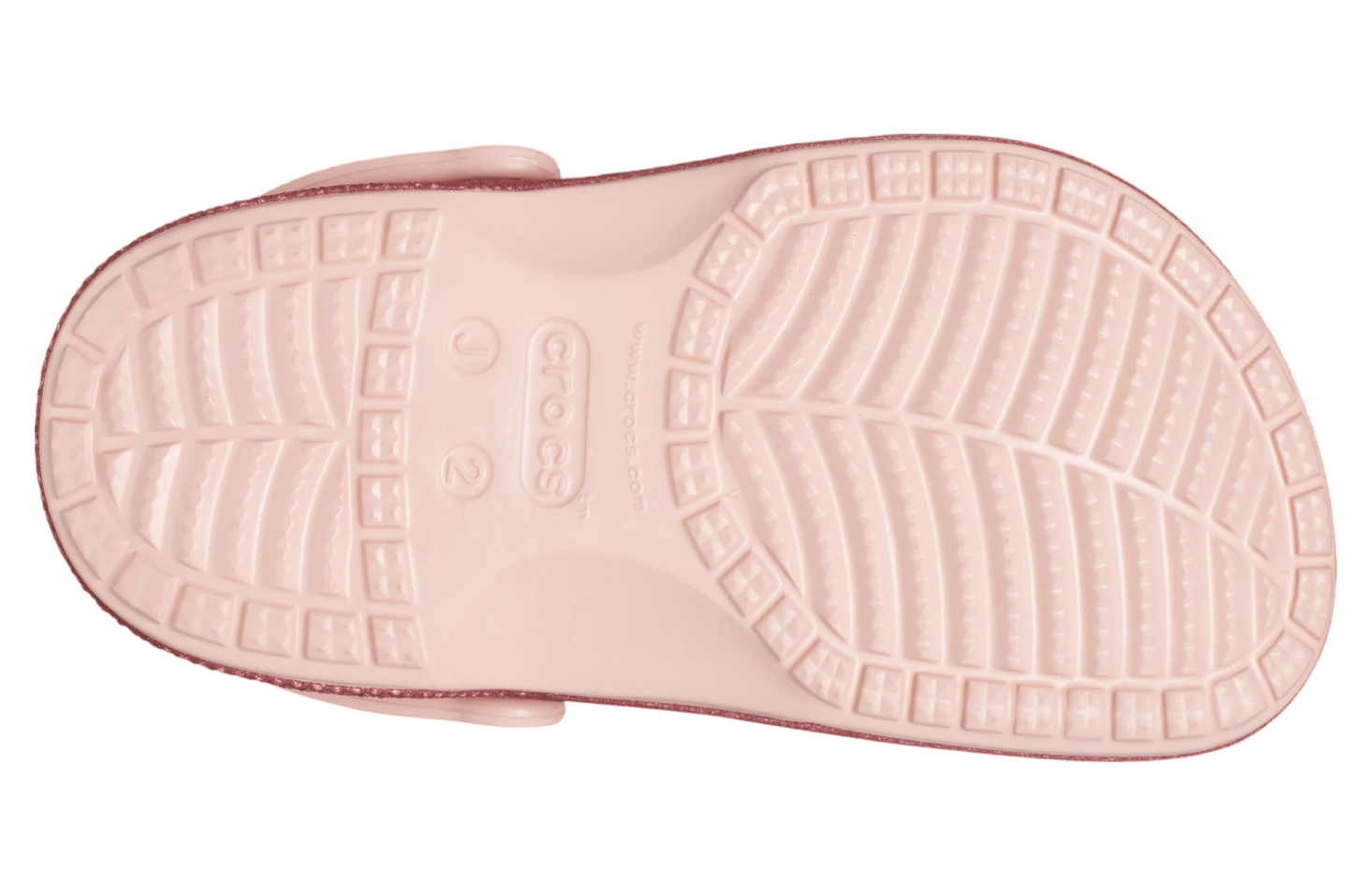 Crocs Baya Glitter Clog GS Pink Rose