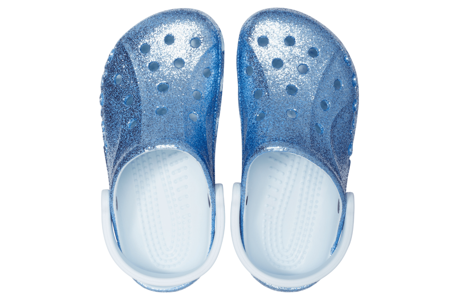 Crocs Baya Glitter Clog Mineral Blue