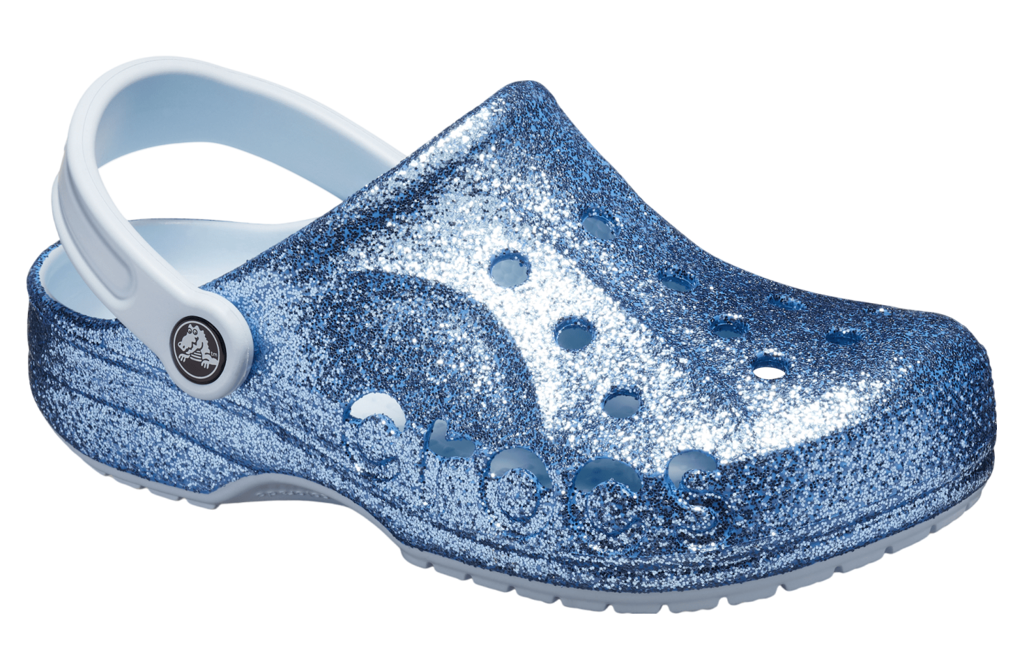 Crocs Baya Glitter Clog Mineral Blue