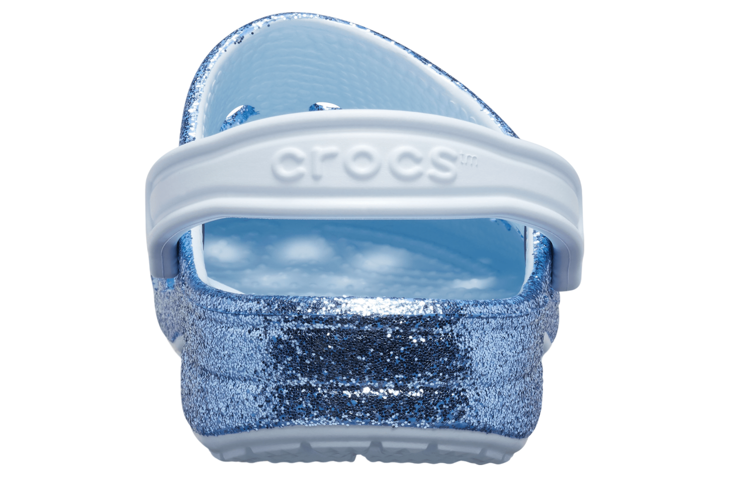 Crocs Baya Glitter Clog Mineral Blue