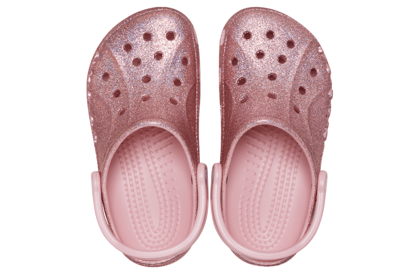 Crocs Baya Glitter Clog Petal Pink