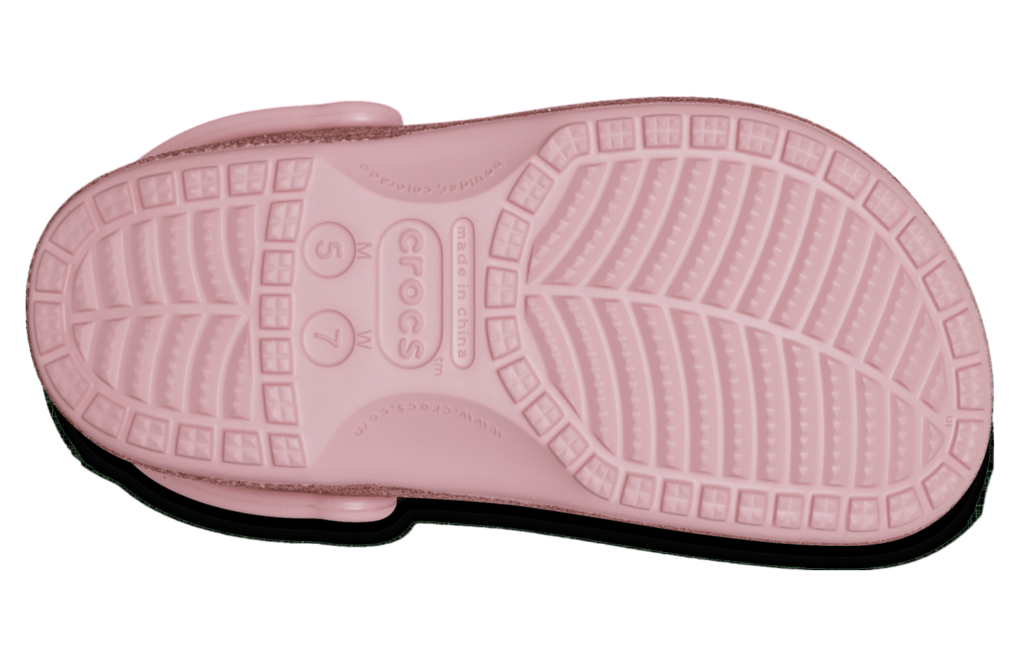 Crocs Baya Glitter Clog Petal Pink