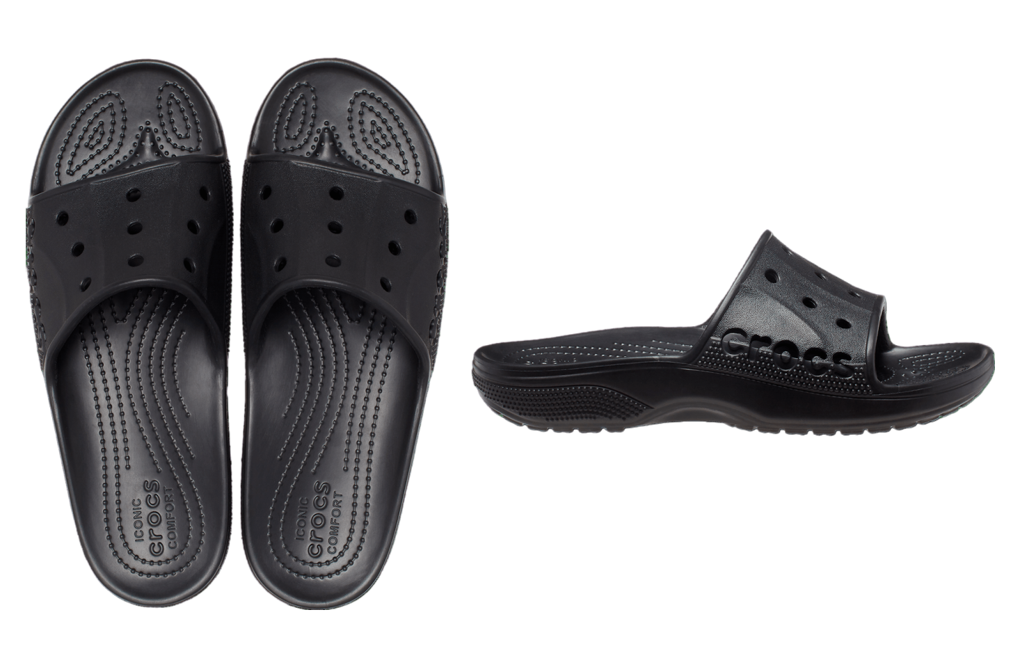 Crocs Baya II Slide Black