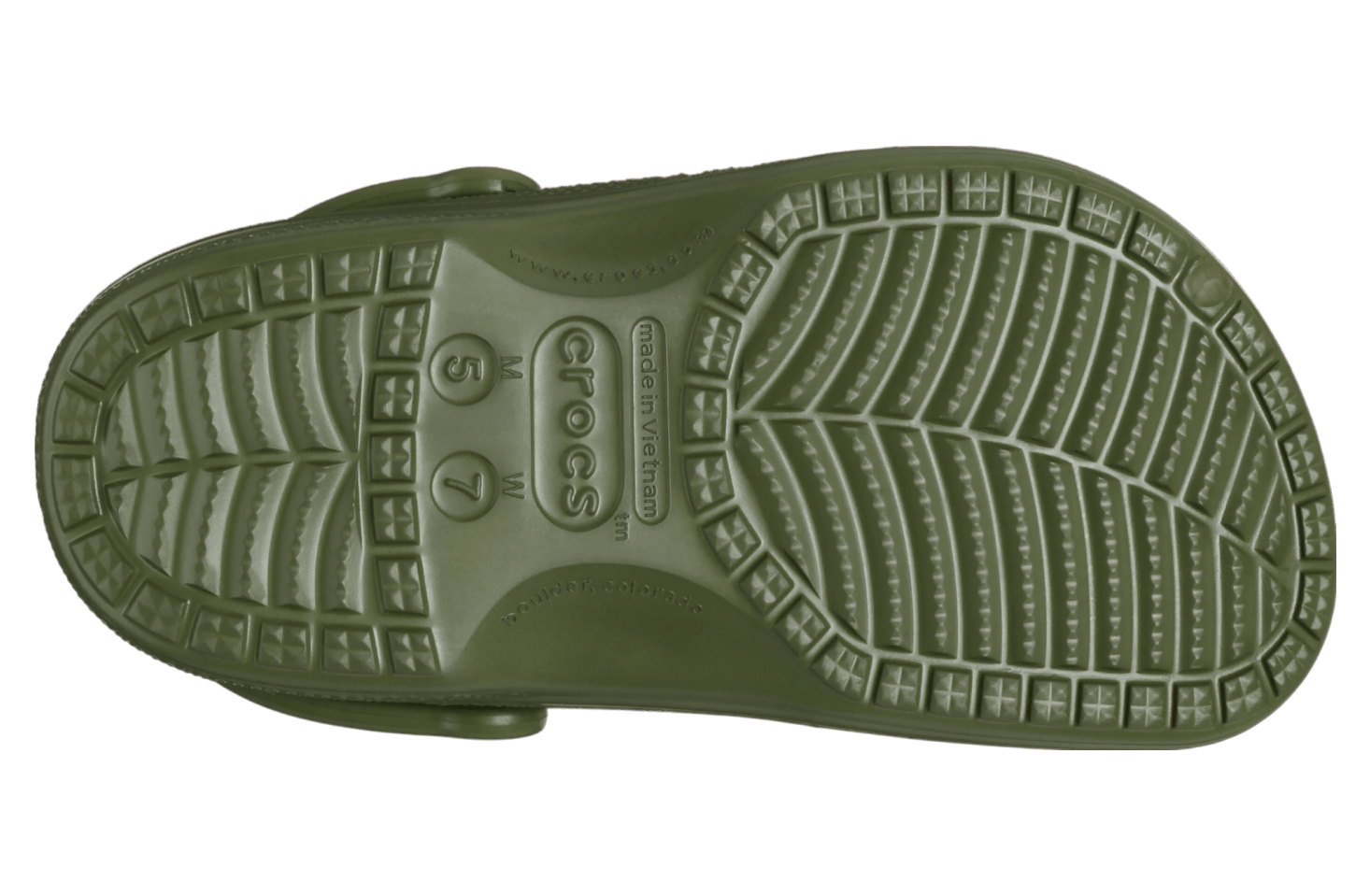 Crocs Baya Lined Clog Army Green / Multi