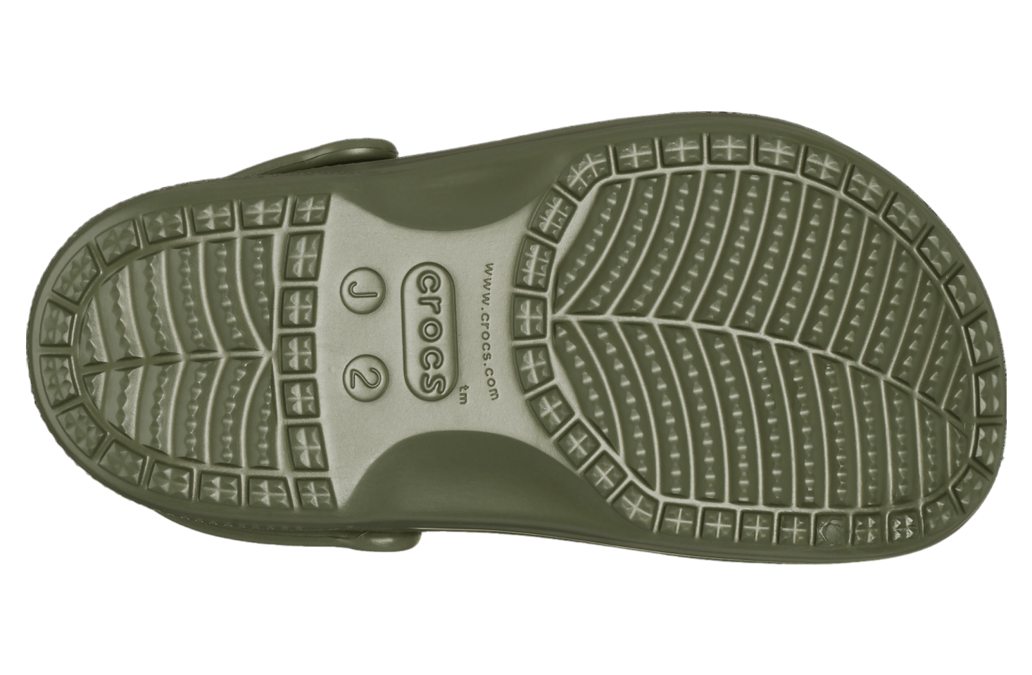 Crocs Baya Lined Clog GS Army Green