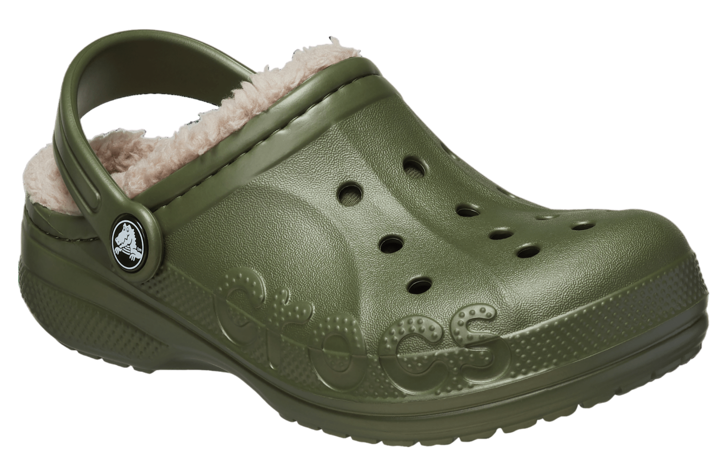 Crocs Baya Lined Clog GS Army Green