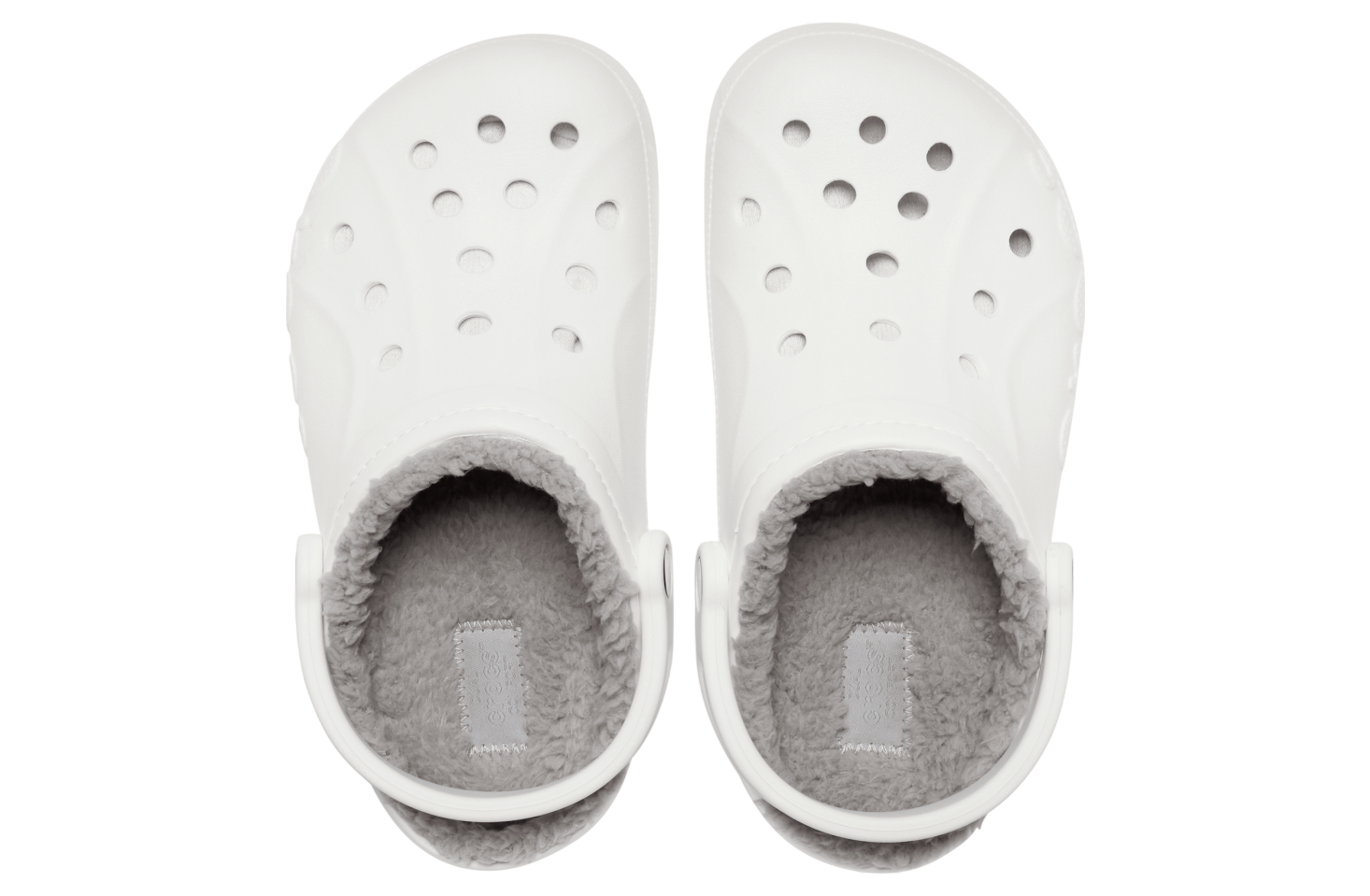 Crocs Baya Lined Clog White / Light Grey