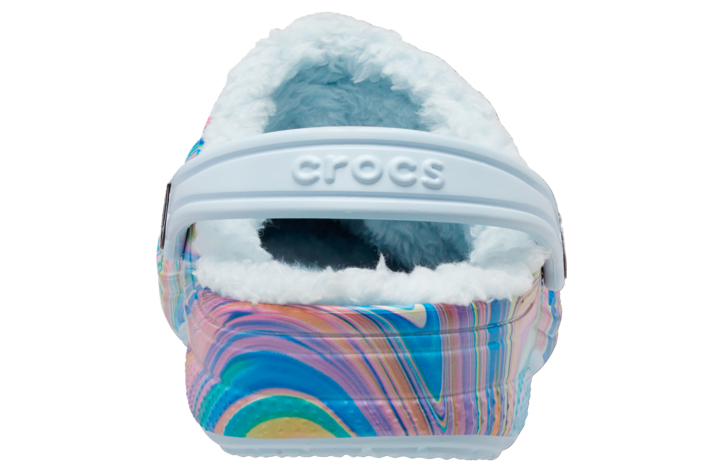 Crocs Baya Lined Printed Clog GS Mineral Blue / Multi